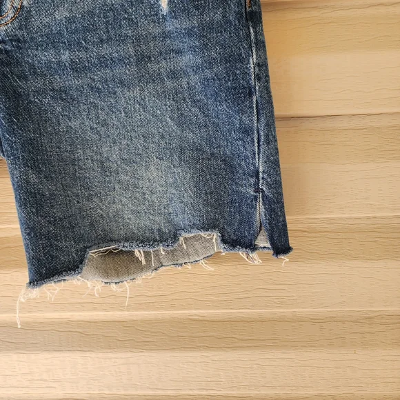 Abercrombie & Fitch Blue Denim Jean Shorts - Picture 6 of 10